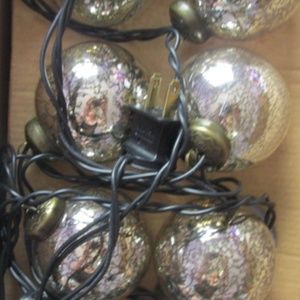 RH Restoration Hardware Handblown Glass Lights